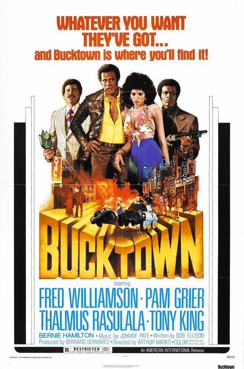 Бактаун, США / Bucktown (1975)